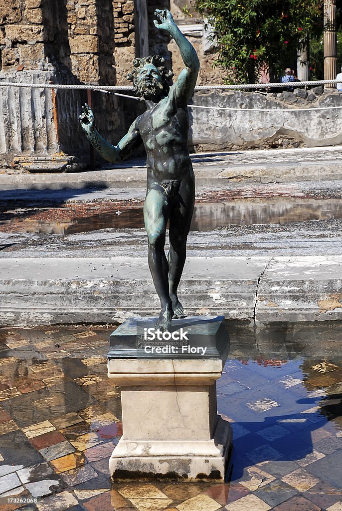 Faun, Sátiro de Pompeia - Royalty-free Escultura Foto de stock