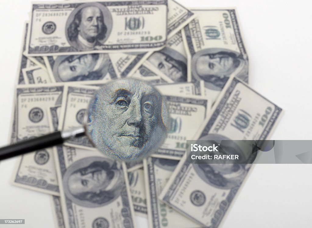 Money, dollar American One Dollar Bill Stock Photo