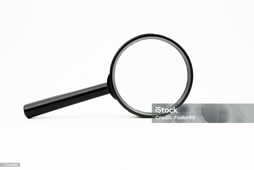 Magnifying Glass Cut Out Stock Photo