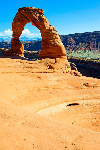 istock Vertical view of Delicate Arch 173263371