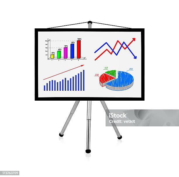 Rotafolios Con Gráficos Foto de stock y más banco de imágenes de Cartel - Cartel, Conspiración, Crecimiento