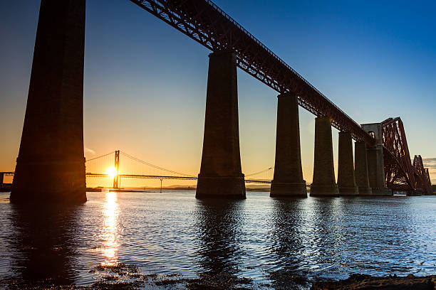 istock Sunset between the two bridges in summer 173264353