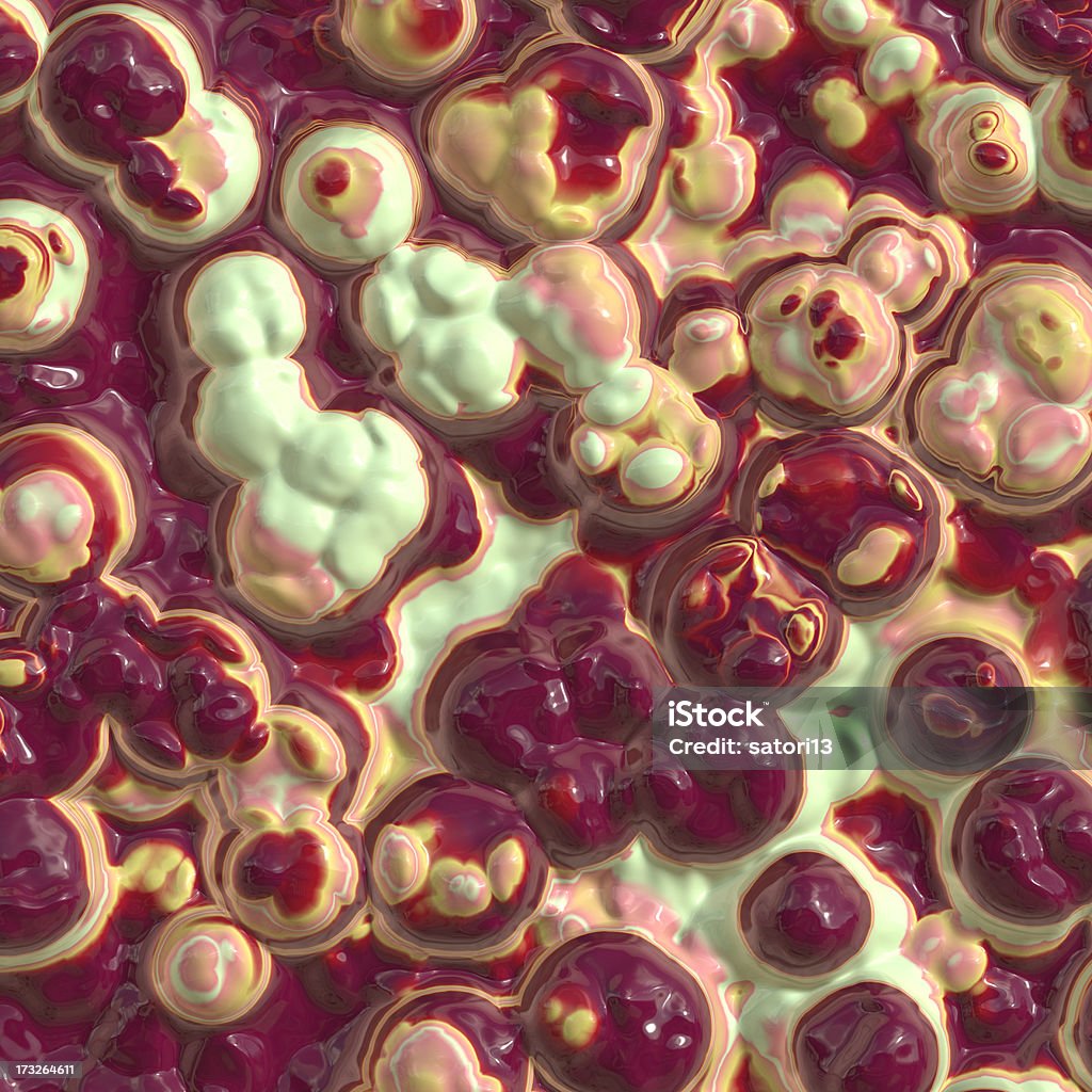 Bactéria fundo render - Foto de stock de Abstrato royalty-free
