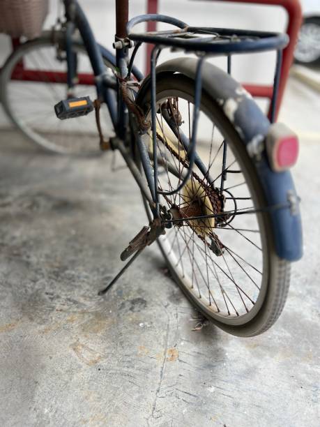 istock Flat tyre on a bike 1732694317