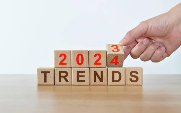 istock Number 2023 change to 2024 with word trends on the table 1732698070