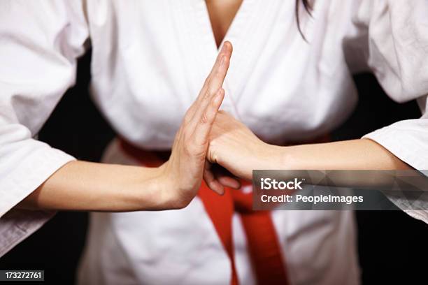 Bow Of Respect Stock Photo - Download Image Now - Judo, Greeting, Karate