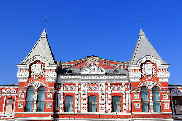 istock Landscape with historic theater and blue sky 173272944