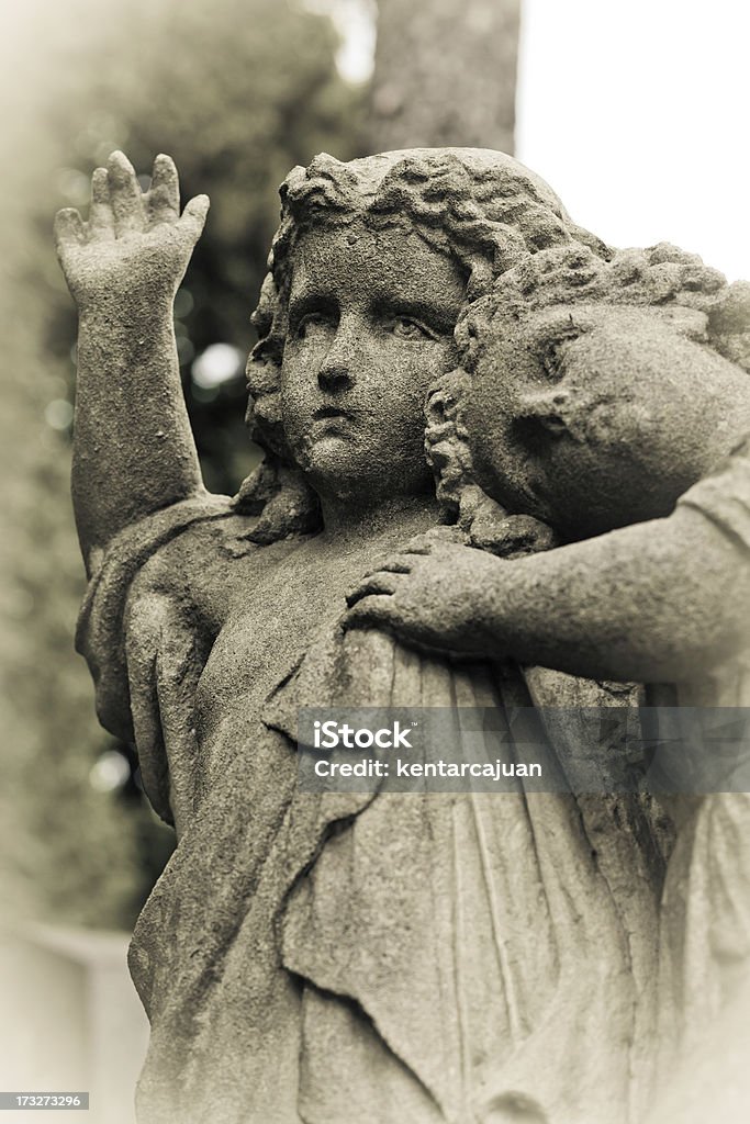 Stone pour les enfants - Photo de Cimetière libre de droits