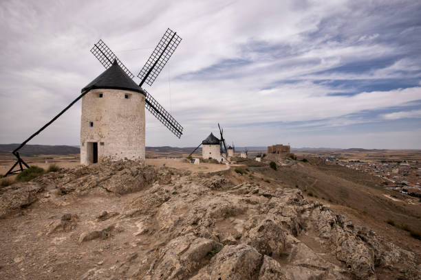 Windmills at Consuegra, Castilla La Mancha, Spain
