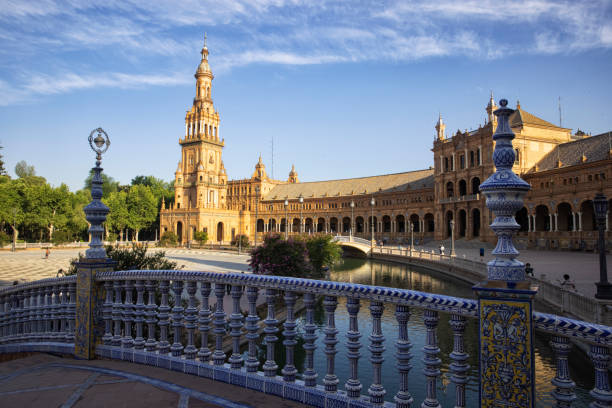istock Plaza de Espana in Seville, Spain 1732814669