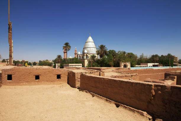 muzeum khalifa house w omdurmanie, chartum, sudan - chartum zdjęcia i obrazy z banku zdjęć