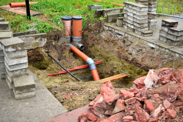 istock Water drainage to public sewerage 1732979202