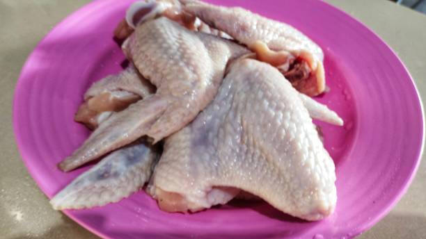 istock several pieces of raw chicken on a plate that will be cooked 1733061924