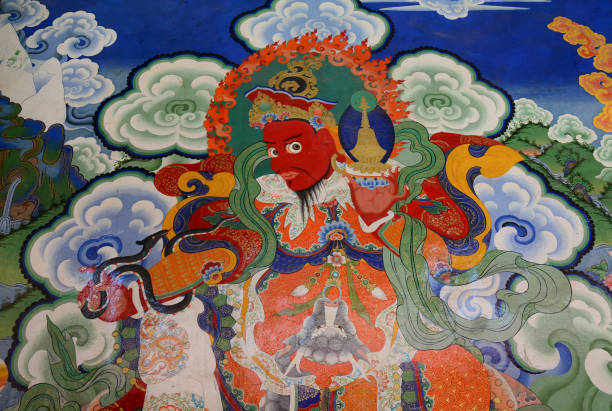 istock God painting on wall of monastery 1733089045