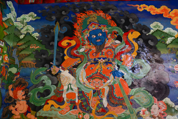 istock God painting on wall of monastery 1733089046