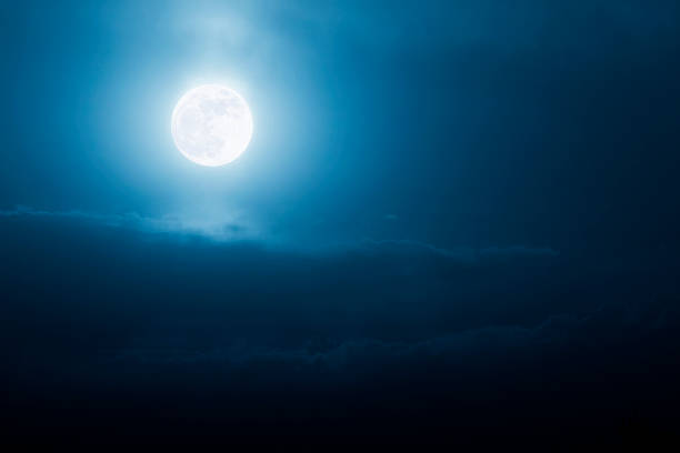 istock This Bright Shining Super Moon Iluminates The Night TIme Sky 173312711