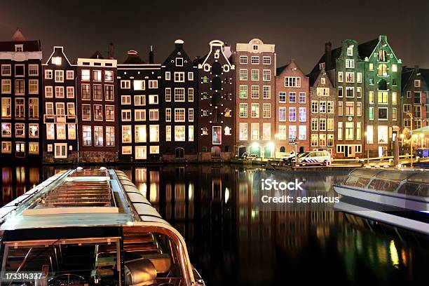 Амстердам Ночью — стоковые фотографии и другие картинки Grachtenpand - Grachtenpand, Автомобиль, Амстердам