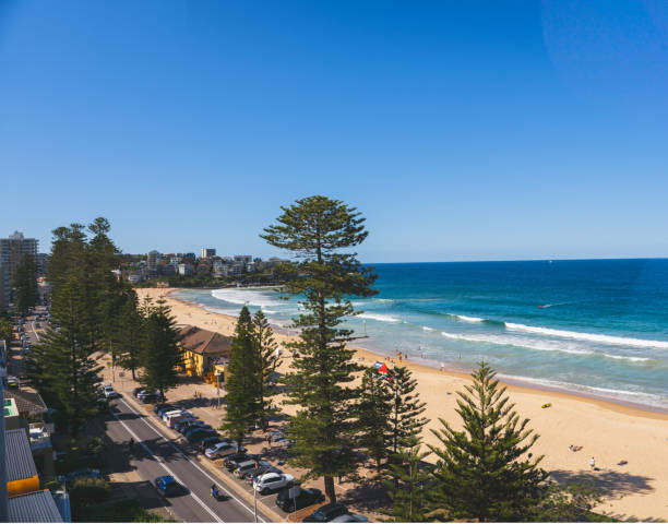 istock Sunset at Manly Beach Sydney Australia 1733143514