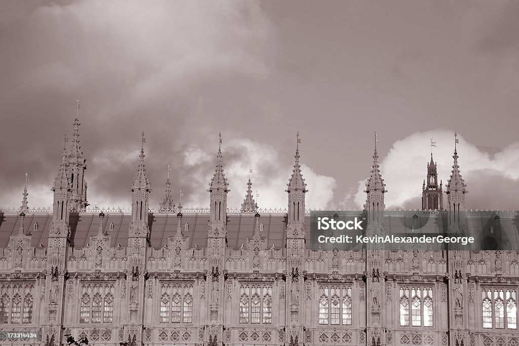 Domy Parlamentu w Westminster, Londyn - Zbiór zdjęć royalty-free (Anglia)