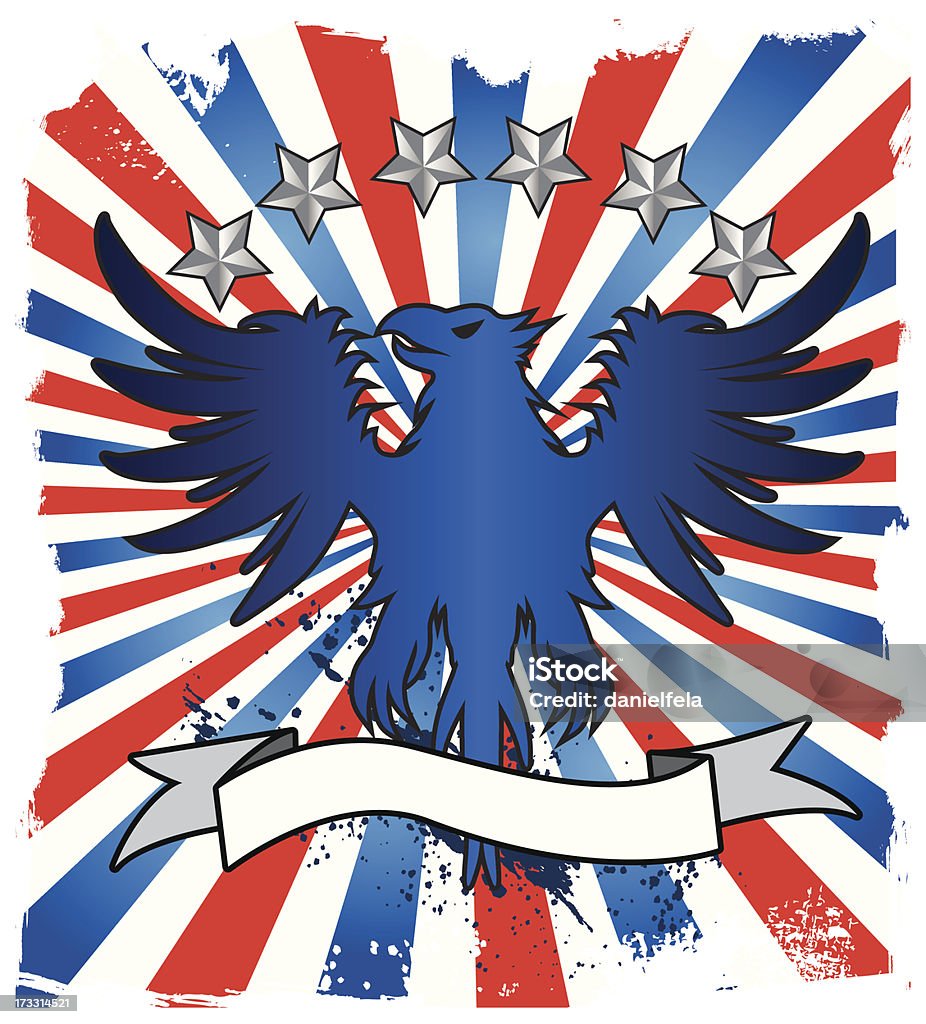 American Eagle fondo - arte vectorial de Abrigo libre de derechos