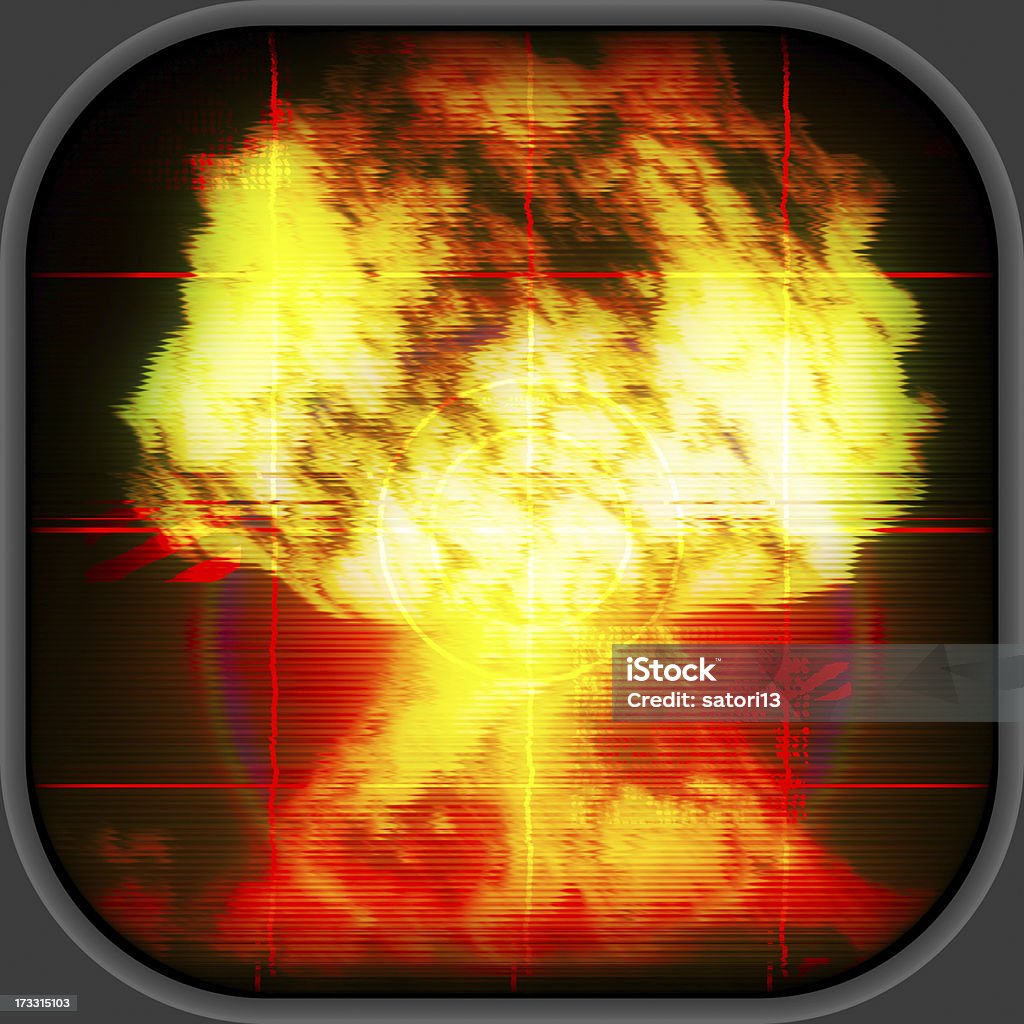 Nuclear Wecker - Lizenzfrei Atombombe Stock-Foto