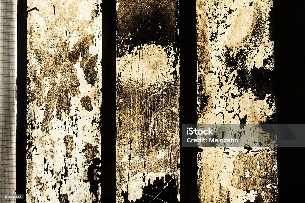 Grunge-Fenster mit der carbon black die die Schmutz - Lizenzfrei Abstrakt Stock-Foto