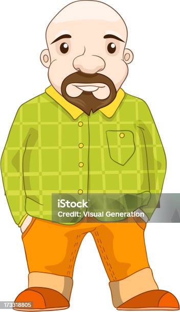 Old Mann Stock Vektor Art und mehr Bilder von ClipArt - ClipArt, Erwachsene Person, Erwachsener über 40