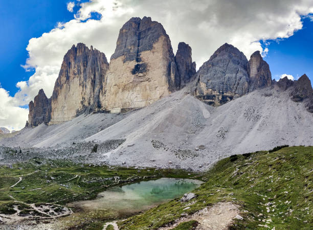 istock Tre Cime di Lavaredo, Dolomites, Italy 1733190268