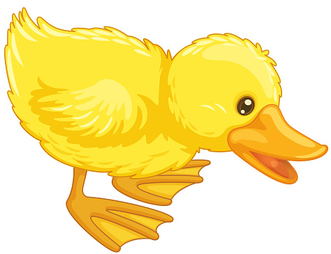 Cute Cartoon Duck Stock Illustration - Download Image Now - Animal, Animal  Body Part, Bird - iStock