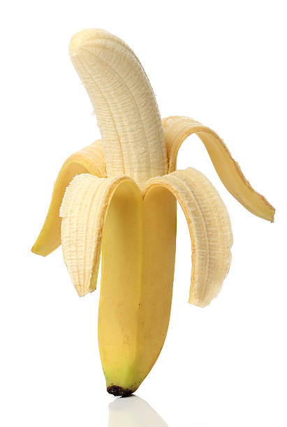 istock Healthy banana isolated on white background 173322909
