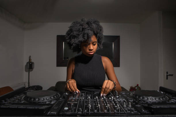 istock A Black teenage female DJ 1733234624