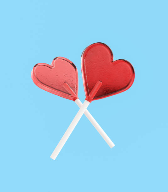istock heart lollipops on a blue isolated background 1733235743