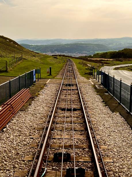 istock Diminishing perspective on a railway track 1733256531