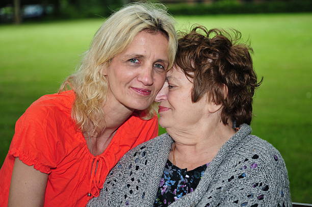 istock Senior woman trusts her daughter 173326728
