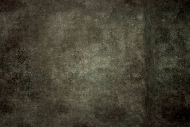 istock Green background, Hand-painted textured backdrop studio wall stock photo 1733282191