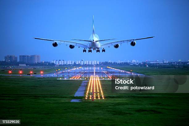 Airplane Stock Photo - Download Image Now - Airplane, Airport, Airport Runway