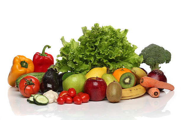 istock Delicious group of healthy vegetables isolated on white 173329702