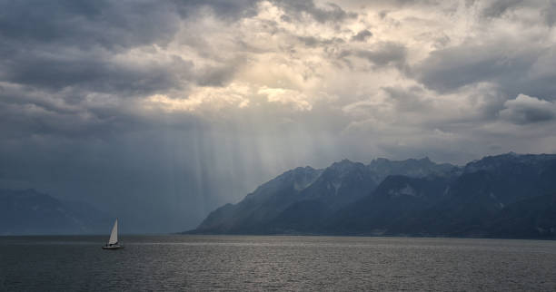 istock Yacht on Lake Geneva 1733309966