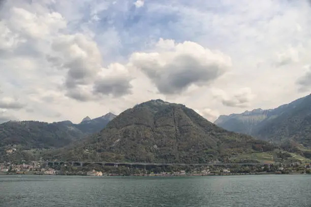 View from Lake Geneva