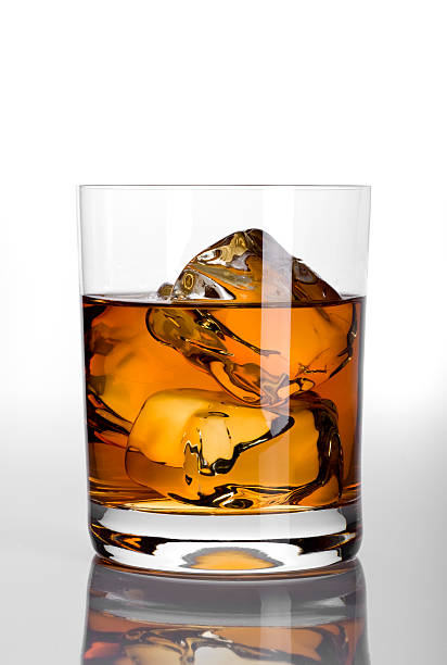 Whiskey with Path stock photo