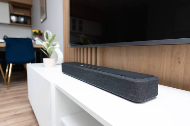 istock Soundbar in a modern home 1733370451