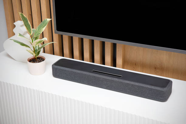 istock Soundbar in a modern home 1733370984