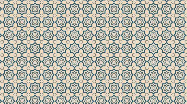 Vector illustration of Seamless abstract geometric pattern