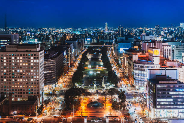 istock Nagoya at night 1733392587