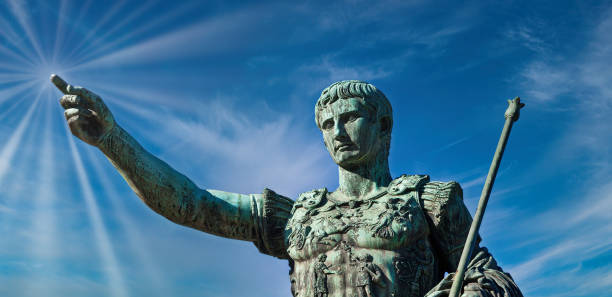 istock Julius Caesar, ancient statue in Rome, Italy. Concept for leadership, personal growth, personal development 1733427580