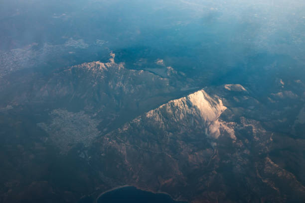 istock Dramatic mountain landscape in Cyprus at dawn. 1733499628