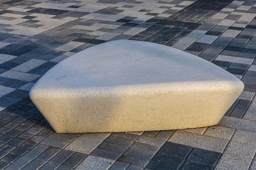 Public Leisure Furniture Bench With Nice Design