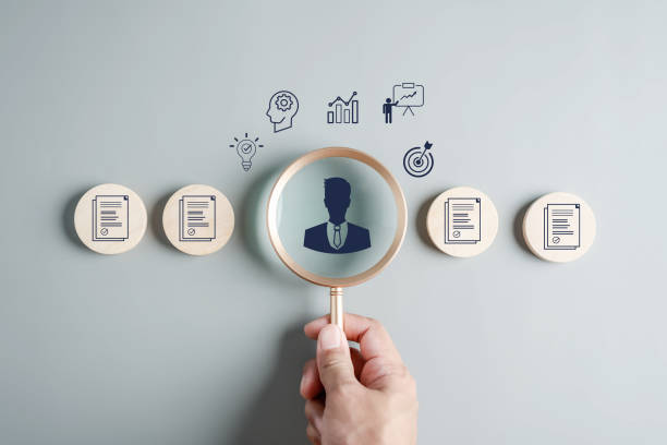 istock HRM or Human Resource Management, selective and accept to manager  for human development recruitment leadership and customer target group concept. 1733515180