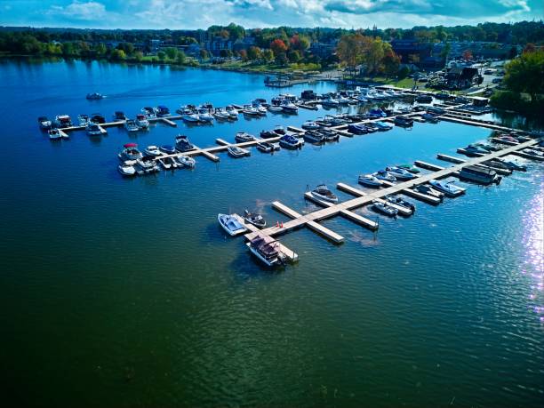 istock Small Coastal Town Marina 1733537734