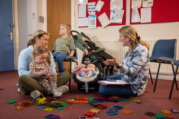 istock Childcare Meeting in Community Centre 1733540559